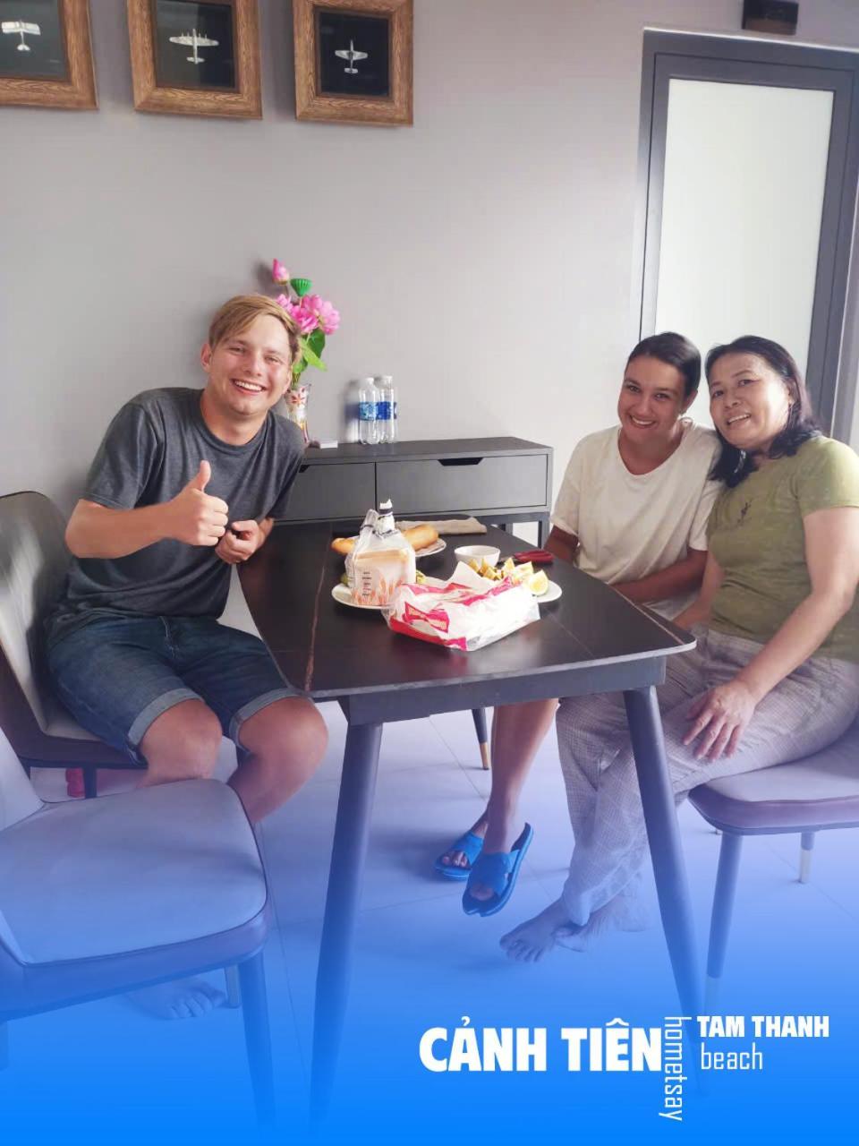 Canh Tien Homestay Tam Thanh Beach تام كا المظهر الخارجي الصورة