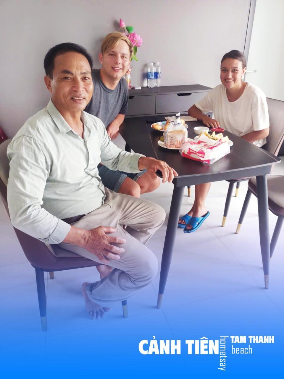 Canh Tien Homestay Tam Thanh Beach تام كا المظهر الخارجي الصورة