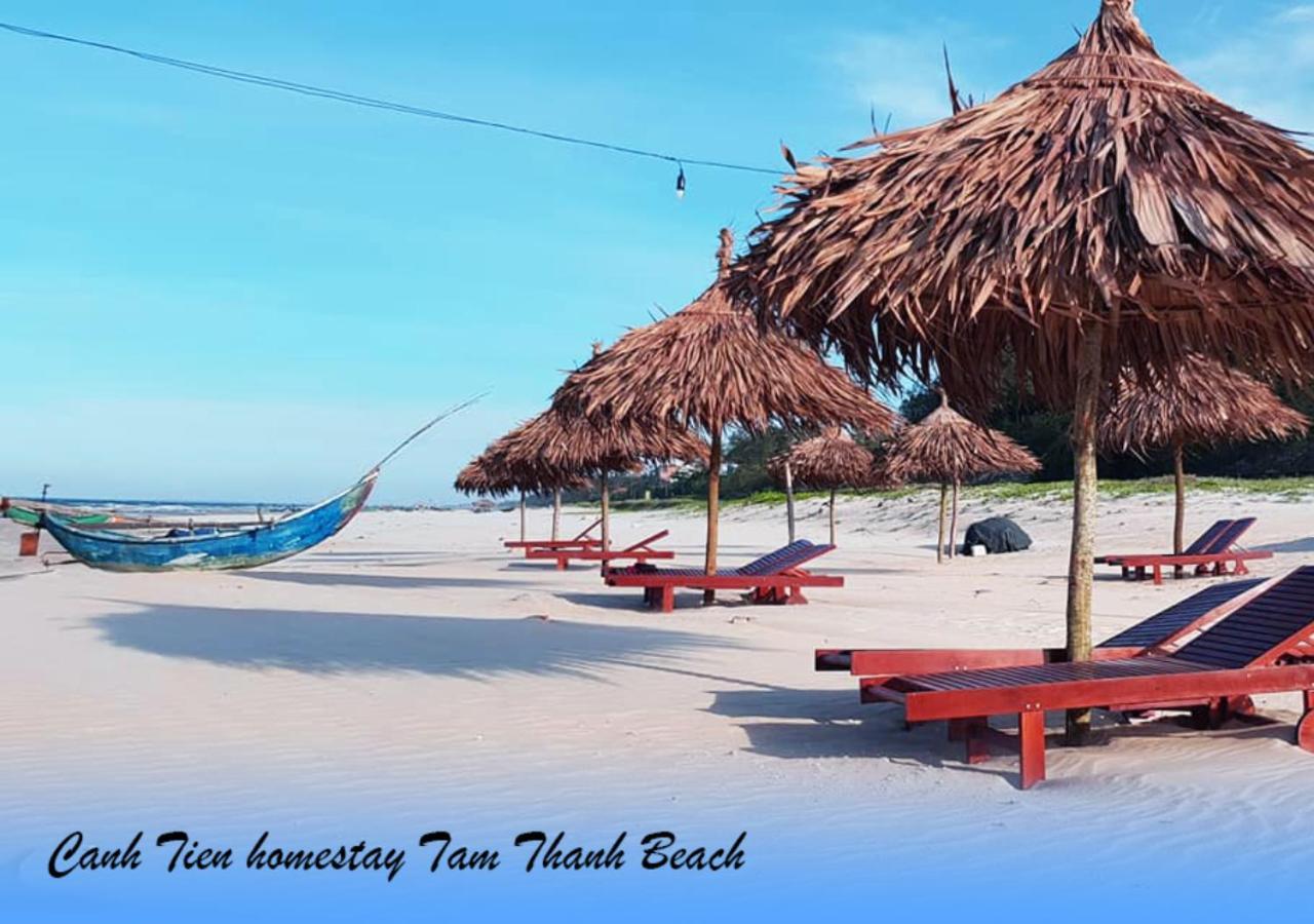 Canh Tien Homestay Tam Thanh Beach تام كا المظهر الخارجي الصورة