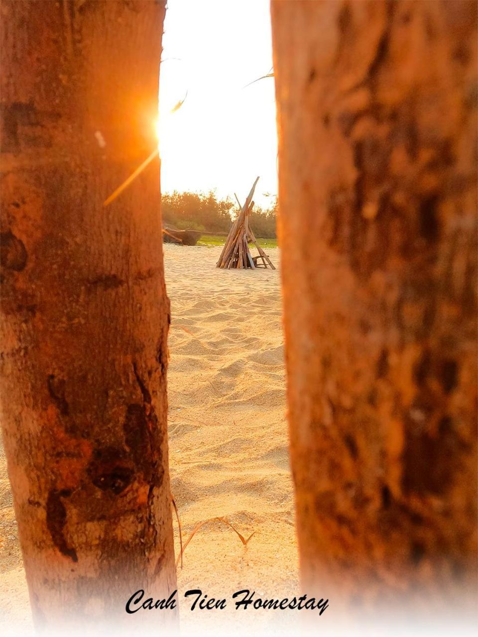 Canh Tien Homestay Tam Thanh Beach تام كا المظهر الخارجي الصورة