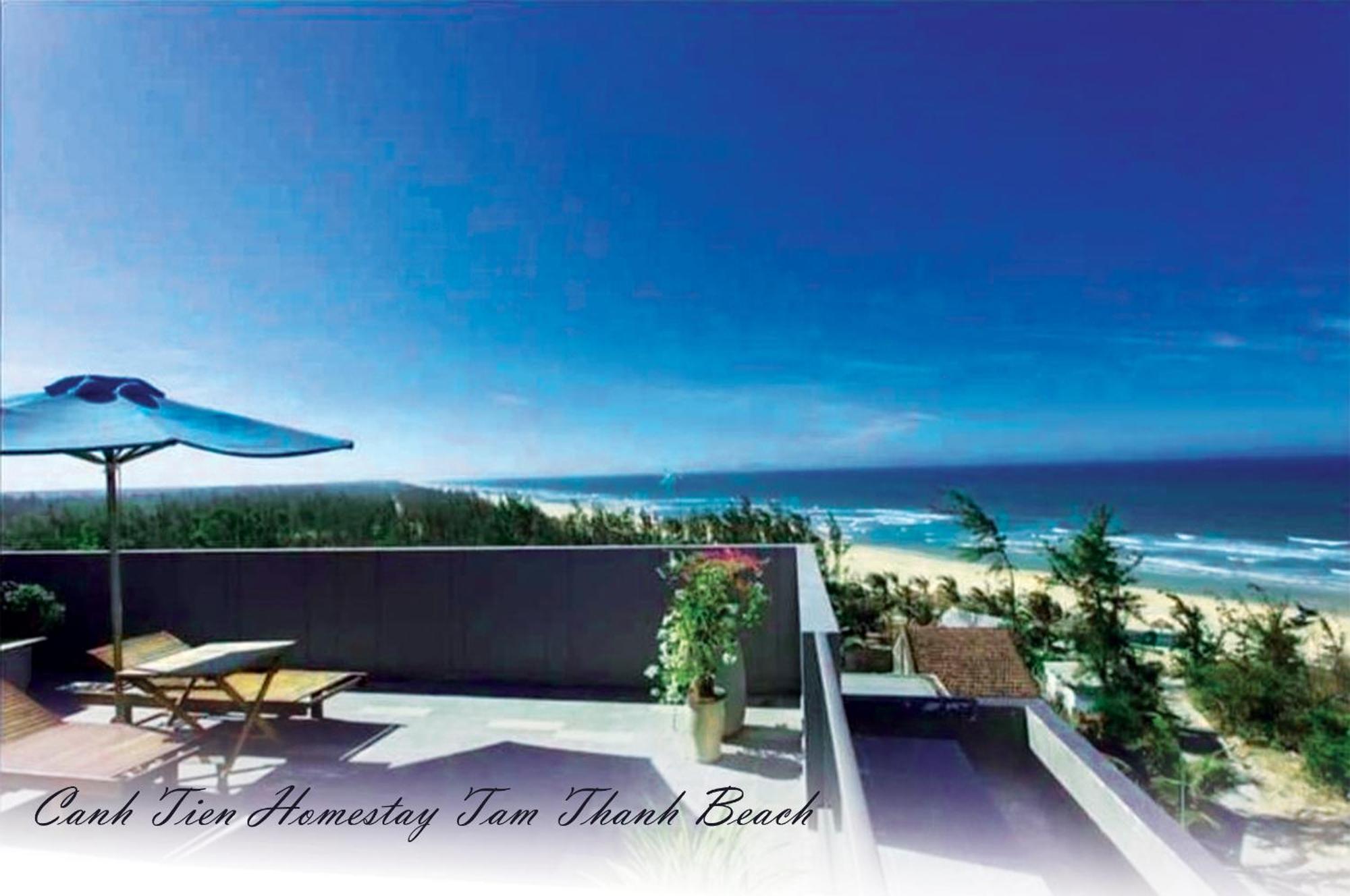 Canh Tien Homestay Tam Thanh Beach تام كا المظهر الخارجي الصورة